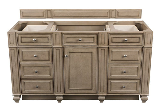James Martin - Bristol 60" Single Vanity Whitewashed Walnut - 157-V60S-M-WW view 1
