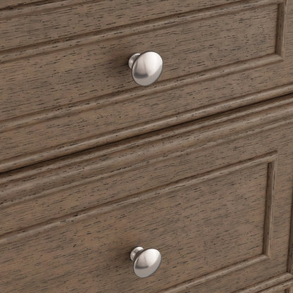 James Martin - Bristol 60" Single Vanity, Whitewashed Walnut w/ 3 CM Parisien Bleu Silestone Top - 157-V60S-WW-3PBL view 6