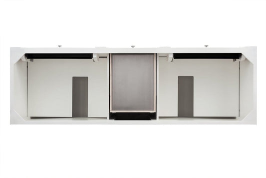 James Martin - Bristol 72" Double Vanity Cabinet, Bright White - 157-V72-M-BW view 2