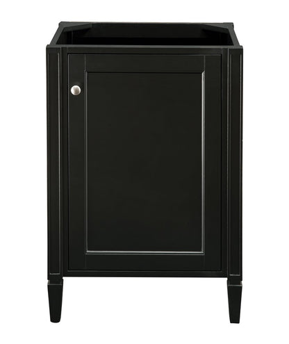 James Martin - Britannia 24" Single Vanity Cabinet, Black Onyx - E652-V24-BKO view 1