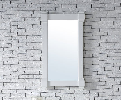 James Martin - Brittany 22" Mirror, Bright White - 650-M22-BW view 2