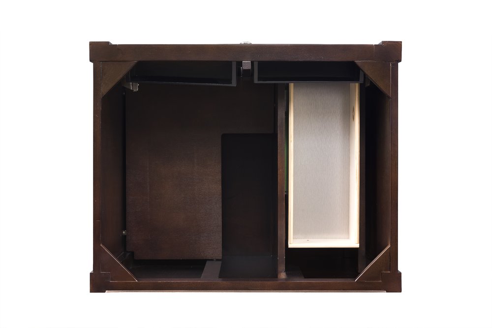 James Martin - Brittany 30" Single Vanity Cabinet, Burnished Mahogany - 650-V30-BNM view 2