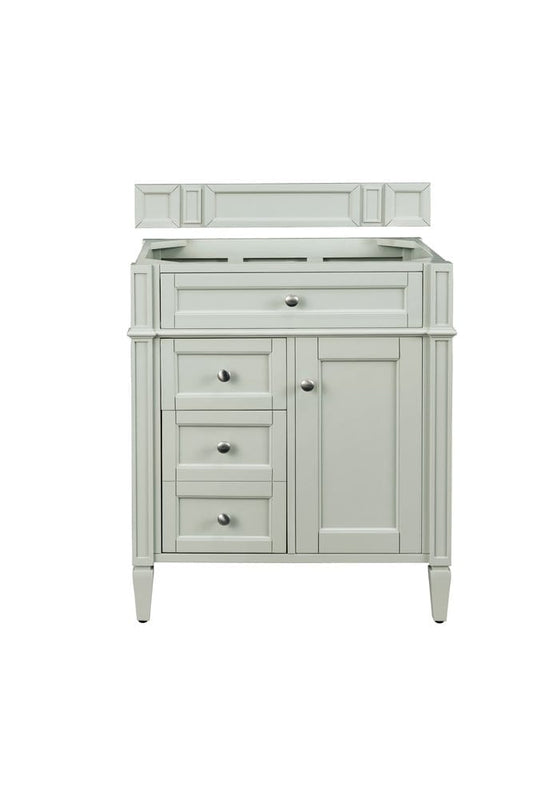 James Martin - Brittany 30" Single Vanity Cabinet, Sage Green - 650-V30-SGR view 1