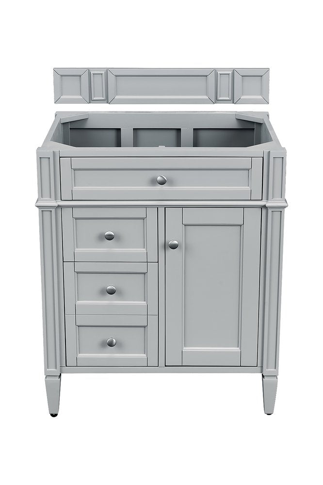 James Martin - Brittany 30" Single Vanity Cabinet, Urban Gray - 650-V30-UGR view 1