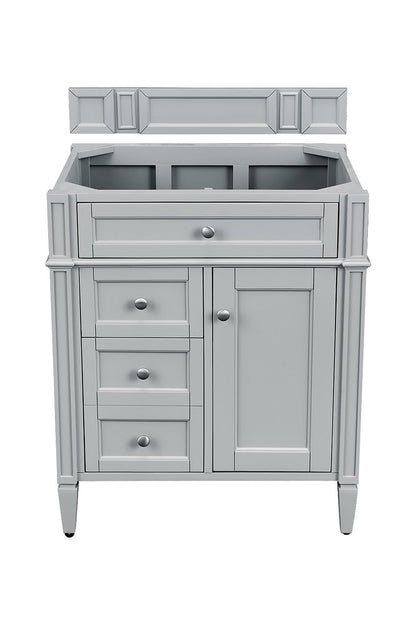 James Martin - Brittany 30" Single Vanity Cabinet, Urban Gray - 650-V30-UGR view 1