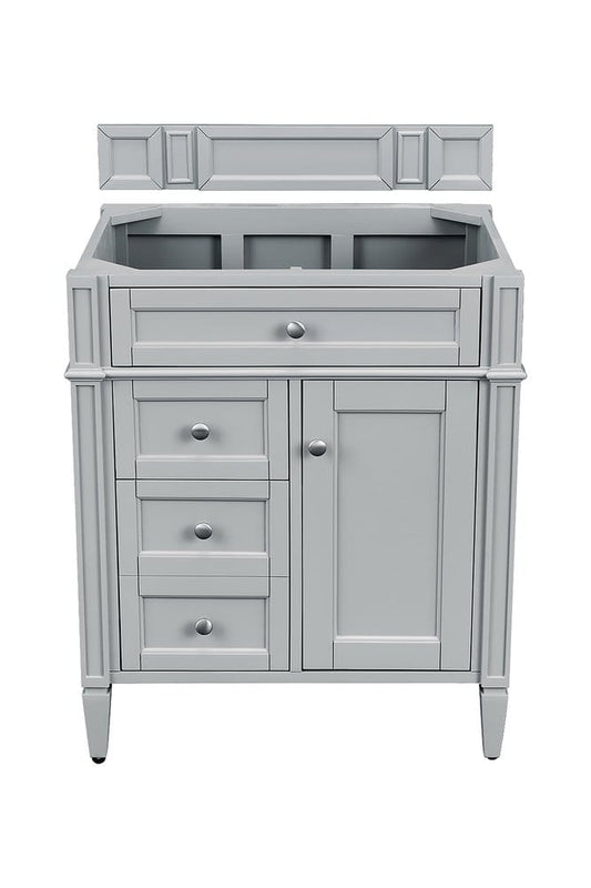 James Martin - Brittany 30" Single Vanity Cabinet, Urban Gray - 650-V30-UGR view 1