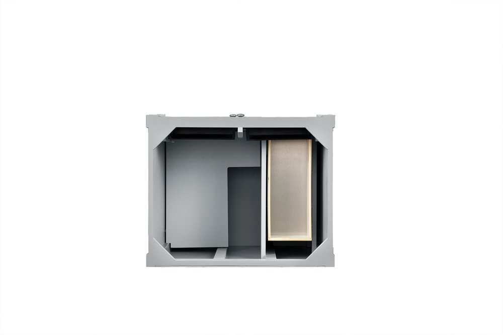 James Martin - Brittany 30" Single Vanity, Urban Gray, w/ 3 CM Victorian Silver Silestone Top - 650-V30-UGR-3VSL view 5