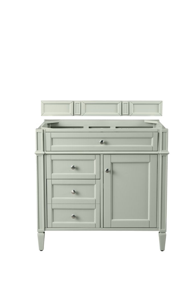 James Martin - Brittany 36" Single Vanity Cabinet, Sage Green - 650-V36-SGR view 1