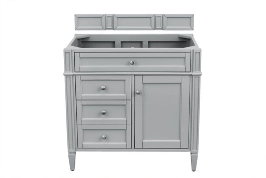 James Martin - Brittany 36" Single Vanity Cabinet, Urban Gray - 650-V36-UGR view 1