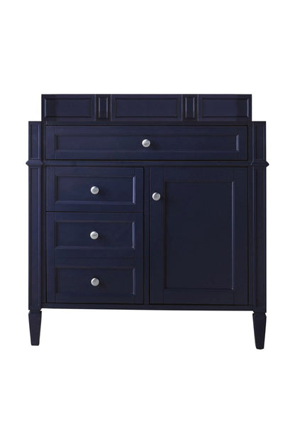 James Martin - Brittany 36" Single Vanity Cabinet, Victory Blue - 650-V36-VBL view 1