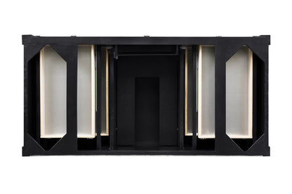James Martin - Brittany 48" Single Vanity, Black Onyx w/ 3 CM Ethereal Noctis Silestone Top - 650-V48-BKO-3ENC view 6