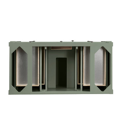 James Martin - Brittany 48" Single Vanity, Smokey Celadon w/ 3 CM Charcoal Soapstone Top - 650-V48-SC-3CSP view 5