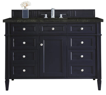 James Martin - Brittany 48" Single Vanity, Victory Blue, w/ 3 CM Phantome Eclos Top - 650-V48-VBL-3PHT view 1