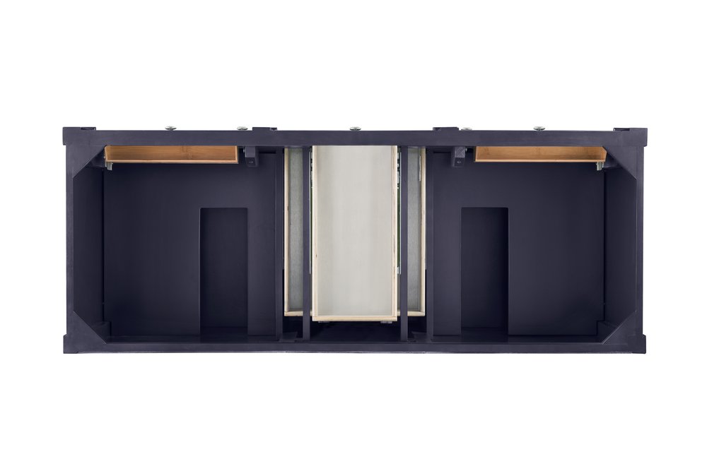 James Martin - Brittany 60" Double Vanity, Victory Blue, w/ 3 CM Phantome Eclos Top - 650-V60D-VBL-3PHT view 5