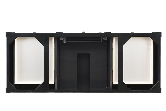 James Martin - Brittany 60" Single Vanity Cabinet, Black Onyx - 650-V60S-M-BKO view 2