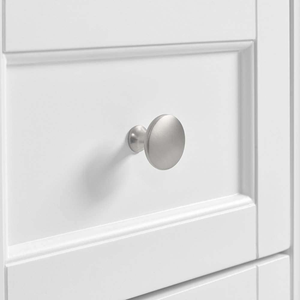 James Martin - Brittany 84" Double Vanity, Bright White w/ 3 CM Eternal Jasmine Pearl Top - 655-V84-BW-3EJP view 11