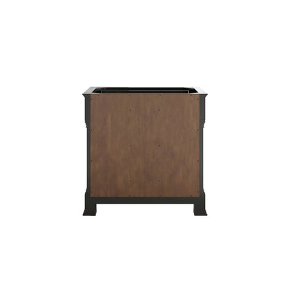 James Martin - Brookfield 36" Single Vanity, Black Onyx w/ 3 CM Lime Delight Silestone Top - 547-V36-BKO-3LDL view 9