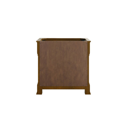 James Martin - Brookfield 36" Single Vanity, Honey Oak w/ 3 CM Lime Delight Silestone Top - 547-V36-HNO-3LDL view 9