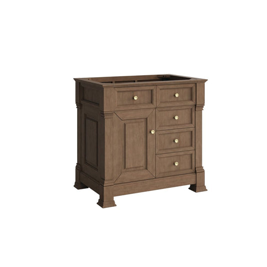 James Martin - Brookfield 36" Single Vanity, Pecan - 547-V36-PCN view 1
