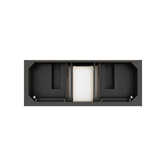 James Martin - Brookfield 60" Double Vanity, Black Onyx - 547-V60D-BKO view 2