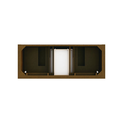 James Martin - Brookfield 60" Double Vanity, Honey Oak - 547-V60D-M-HNO view 2