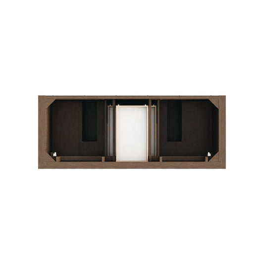 James Martin - Brookfield 60" Double Vanity, Pecan - 547-V60D-PCN view 2