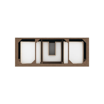 James Martin - Brookfield 60" Single Vanity, Pecan w/ 3 CM Lime Delight Silestone  Top - 547-V60S-PCN-3LDL view 6