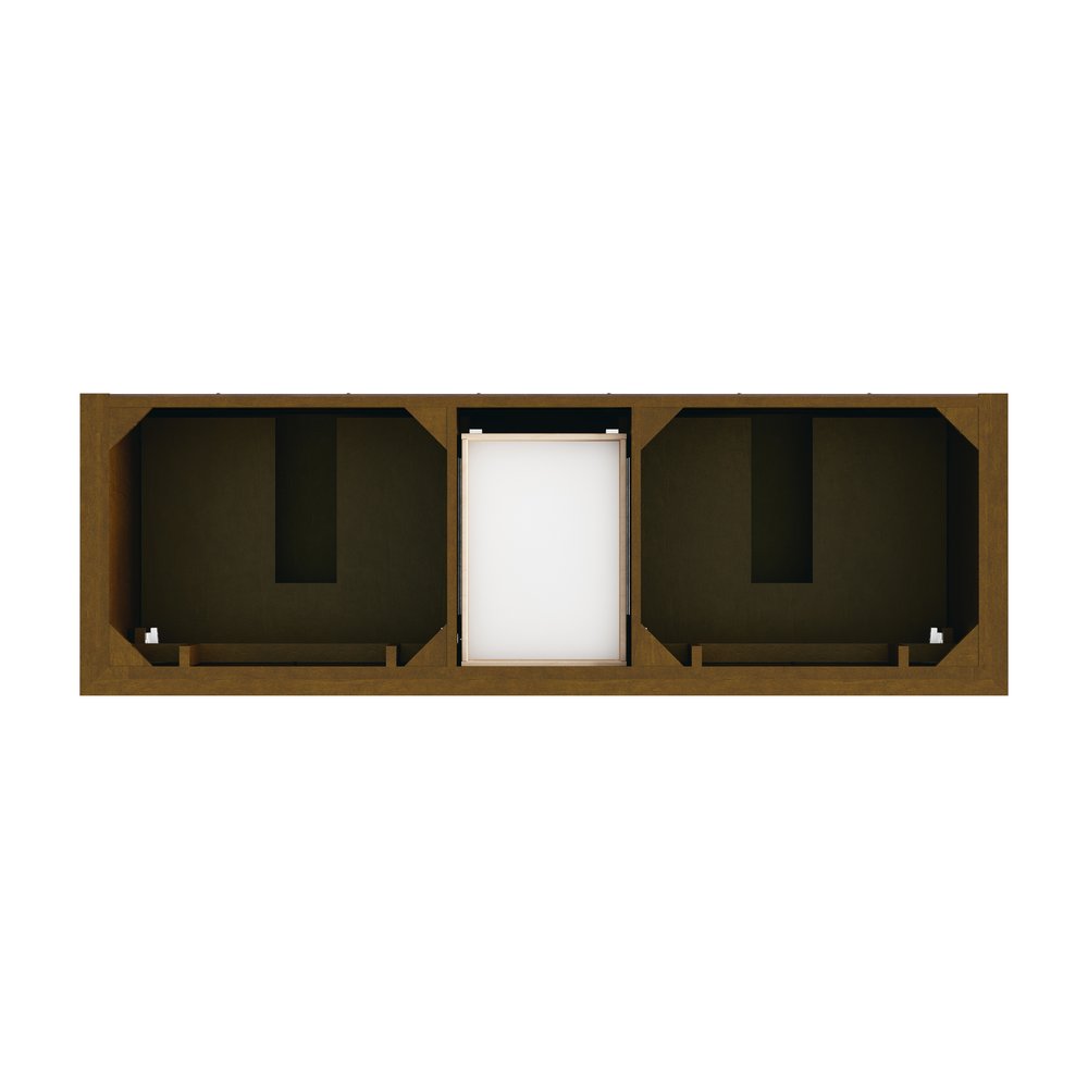 James Martin - Brookfield 72" Double Vanity, Honey Oak w/ 3 CM Eternal Jasmine Pearl Silestone Top w/ FreePower Wireless Charger - 547-V72-HNO-FEJP view 7