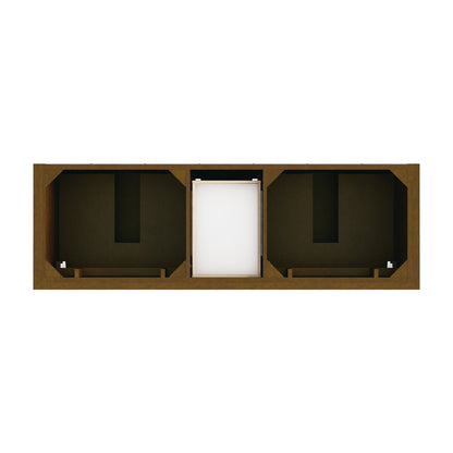 James Martin - Brookfield 72" Double Vanity, Honey Oak, w/ 3 CM Phantome Eclos Top - 547-V72-HNO-3PHT view 6