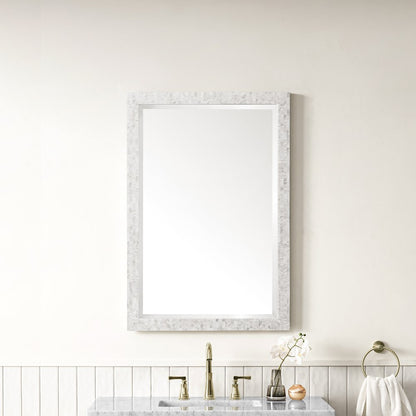James Martin - Callie 26" Mirror, White Mother of Pearl - 725-M26-MOP view 2
