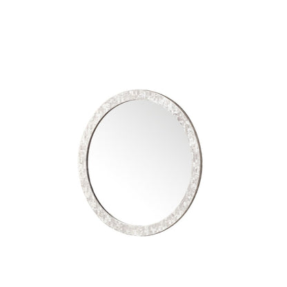 James Martin - Callie 30" Round Mirror, White Mother of Pearl - 725-MR30-MOP view 4