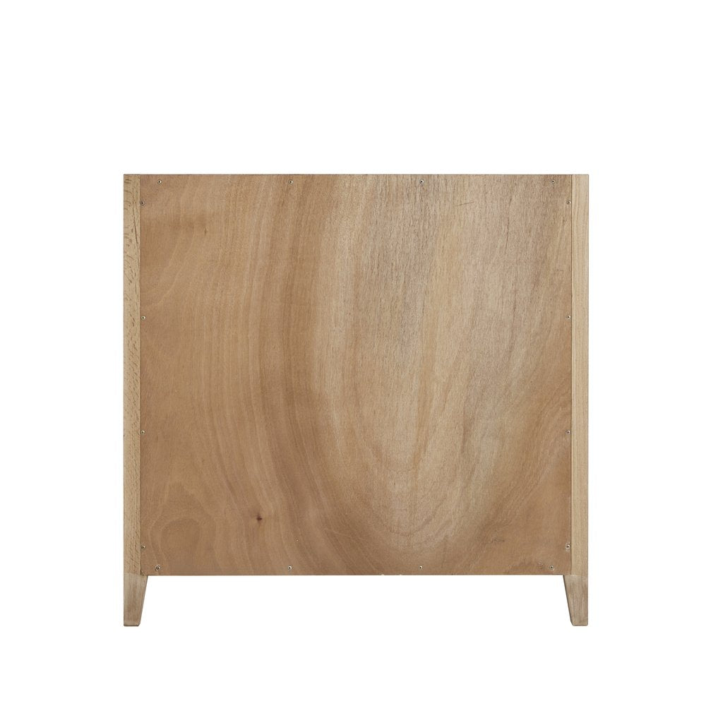 James Martin - Celeste 36" Single Vanity, Sunwashed Oak with Embossed Shagreen, w/ 3 CM Siberian Silestone Top - D604-V36-SHG-3SFR view 10