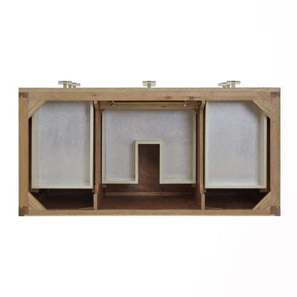 James Martin - Celeste 48" Single Vanity, Sunwashed Oak with Embossed Shagreen w/ Single Hole 3 CM White Zeus Silestone Top & Backsplash - D604-V48-SHG-1WZ view 6