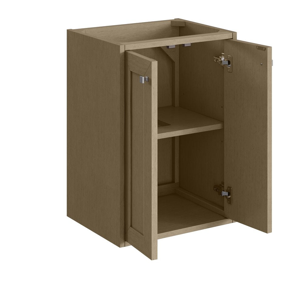 James Martin - Chianti 20" Single Cabinet, Walnut Whisper - 533-V20-WLW view 3