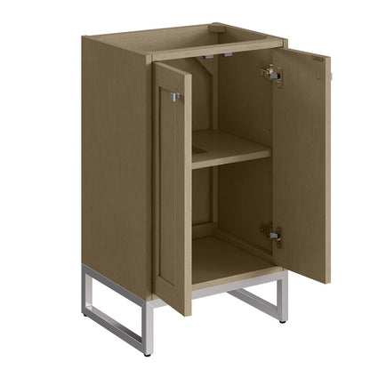 James Martin - Chianti 20" Single Cabinet, Walnut Whisper, Brushed Nickel - 533-V20-WLW-BNK view 4