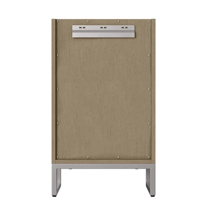 James Martin - Chianti 20" Single Cabinet, Walnut Whisper, Brushed Nickel - 533-V20-WLW-BNK view 6