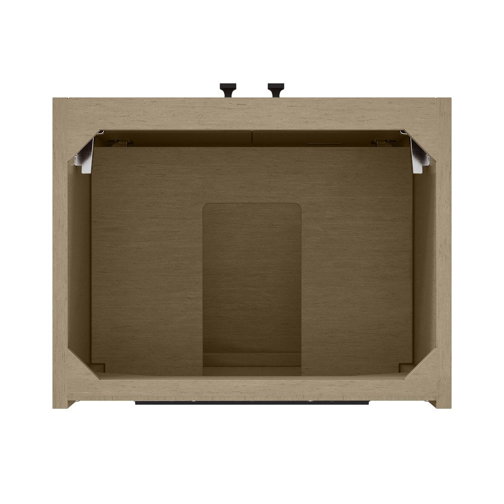 James Martin - Chianti 20" Single Cabinet, Walnut Whisper, Matte Black - 533-V20-WLW-MBK view 3