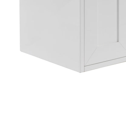 James Martin - Chianti 20" Single Vanity, Glossy White, Champagne Brass, w/ White Glossy Composite Stone Top - 533V20GWCBWG view 24