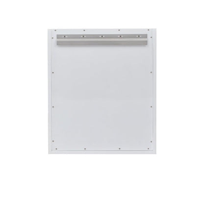 James Martin - Chianti 24" Single Cabinet, Glossy White, Brushed Nickel - 533-V24-GW-BNK view 6