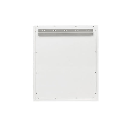 James Martin - Chianti 24" Single Cabinet, Glossy White, Matte Black - 533-V24-GW-MBK view 7