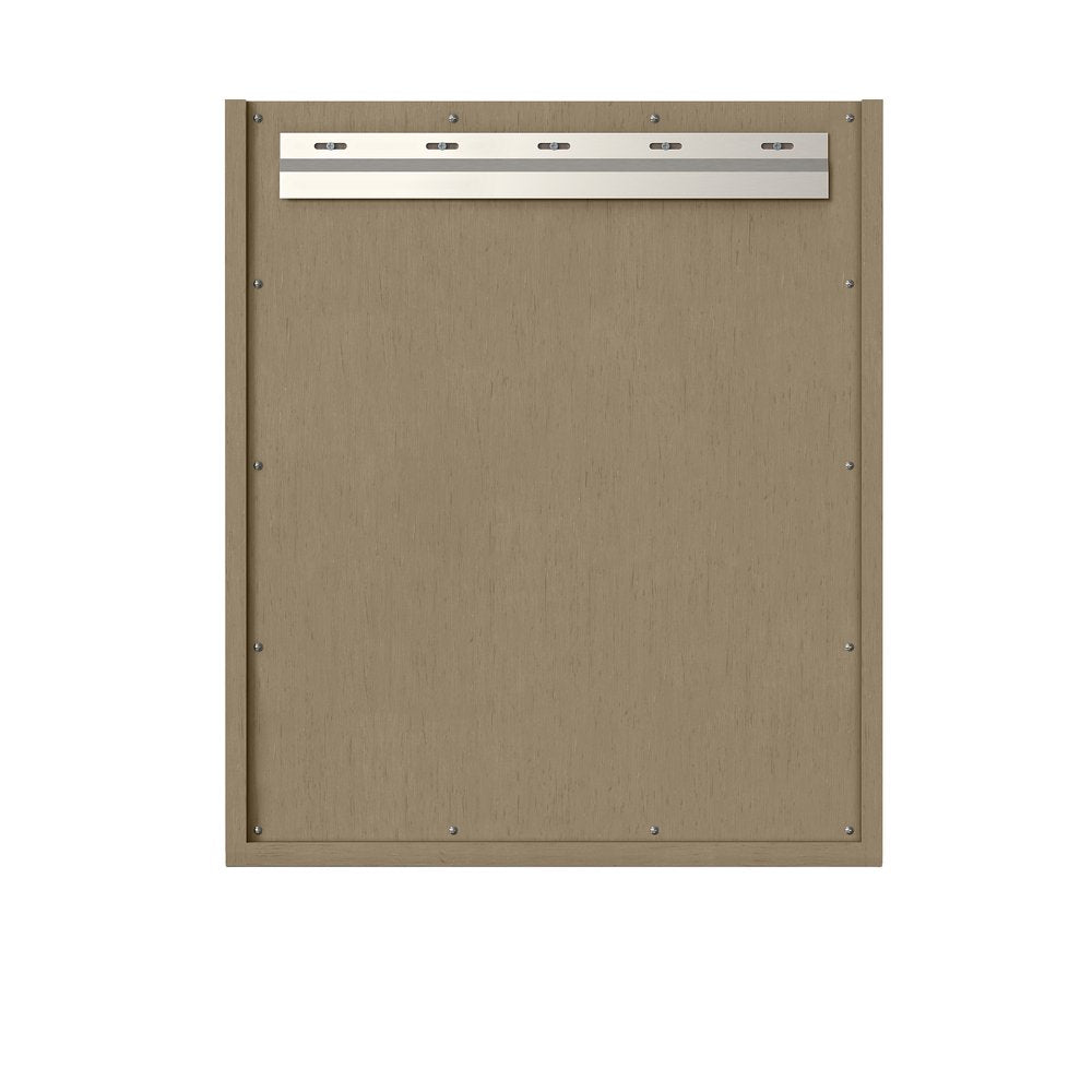 James Martin - Chianti 24" Single Cabinet, Walnut Whisper, Champagne Brass - 533-V24-WLW-CB view 6