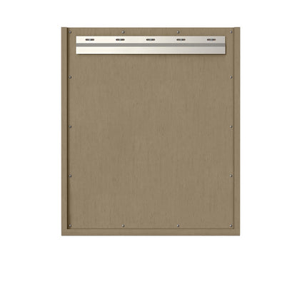 James Martin - Chianti 24" Single Cabinet, Walnut Whisper, Champagne Brass - 533-V24-WLW-CB view 6