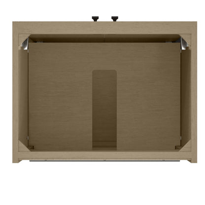 James Martin - Chianti 24" Single Cabinet, Walnut Whisper, Matte Black - 533-V24-WLW-MBK view 3