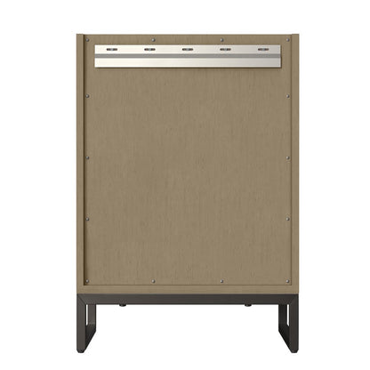 James Martin - Chianti 24" Single Cabinet, Walnut Whisper, Matte Black - 533-V24-WLW-MBK view 6