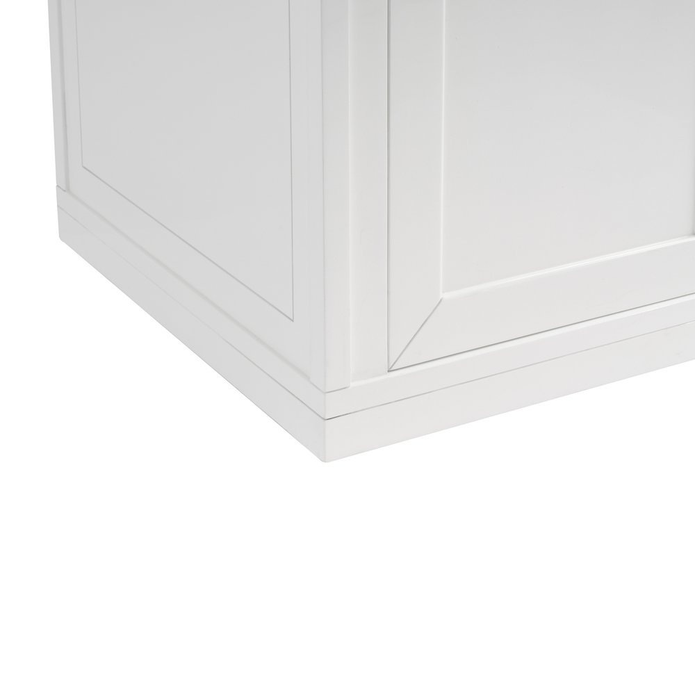 James Martin - Chicago 30" Single Vanity, Glossy White, w/ 3 CM Siberian Silestone Top - 503-V30-GW-3SFR view 18
