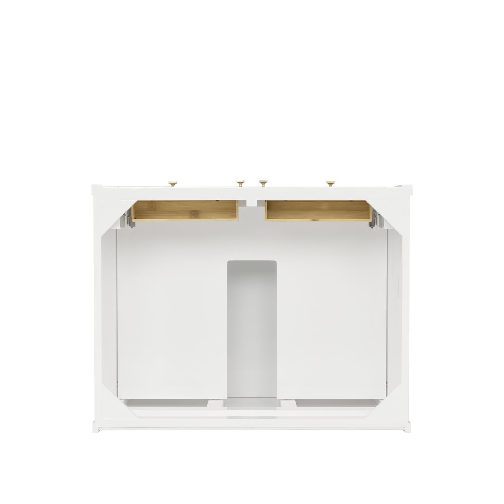 James Martin - Chicago 30" Single Vanity, Glossy White, w/ 3 CM Tajnar Eclos Top - 503-V30-GW-3TJR view 9