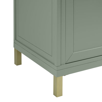 James Martin - Chicago 30" Single Vanity, Smokey Celadon, w/ 3 CM Eternal Jasmine Pearl Silestone® Top - 503-V30-SC-3EJP view 15