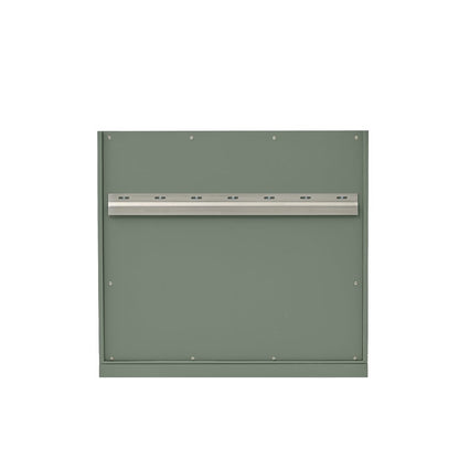 James Martin - Chicago 30" Single Vanity, Smokey Celadon, w/ 3 CM White Zeus Silestone® Top - 503-V30-SC-3WZ view 12
