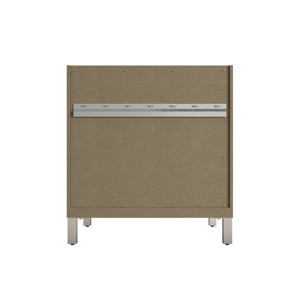 James Martin - Chicago 30" Single Vanity, Walnut Whisper, w/ 3 CM Charcoal Soapstone Silestone® Top - 503-V30-WLW-3CSP view 18