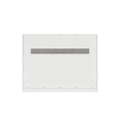 James Martin - Chicago 36" Single Vanity, Glossy White, w/ 3 CM Parisien Bleu Silestone® Top - 503-V36-GW-3PBL view 11